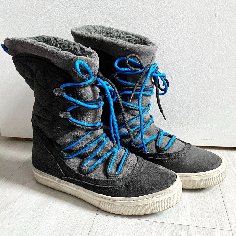 Aldo Thessa Black Snow Boots